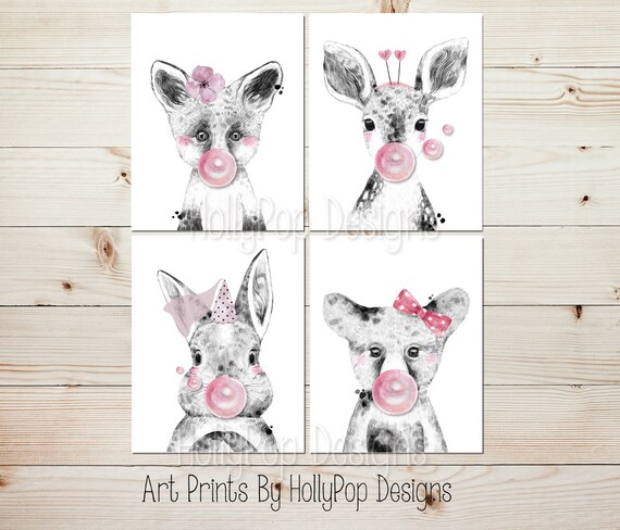 baby girl woodland theme