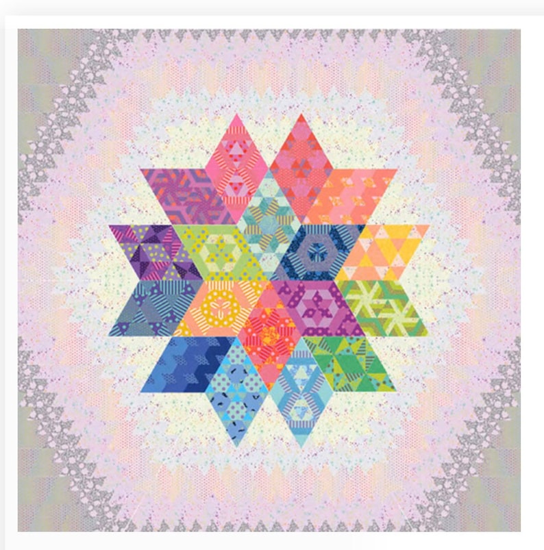 Nebula Block of the Month Quilt Kit by Tula Pink for | Etsy