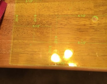 Square up ruler 8/12"