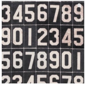 Dapper by Tim Holtz for FreeSpirit numbers, black