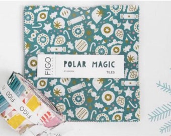 Polar Magic by Lemonni Jelly Roll JPOLARM40-62 or Tiles TPOLARM42-62 by FIGO Fabrics