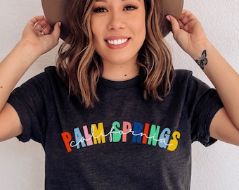 Palm Springs California T-Shirt: Unisex Vacation Shirt