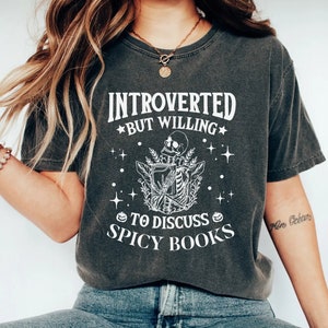Dark Romance Reader Shirt, Probably Reading Smut, Booktok Tshirt, Smut Reader Shirt, Romance Reader Bookish Spicy Book Lover