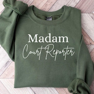 Funny Court Reporter Shirt Steno Swag Court Reporter Shirt Stenography Gift for Court Reporter Court Reporting Student Steno Sweatshirt