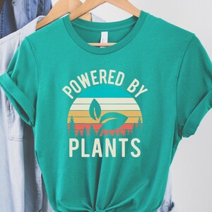 Powered By Plants Shirt: Vegan Herbivore Clothing