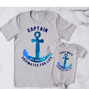 Matching dad and baby shirts fathers day shirts acorn tree t-shirts for dad and kids and baby gift set - great Father&#39;s Day gift