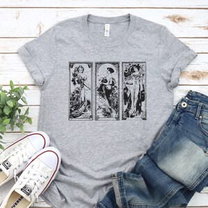 Dark Academia, Dark Academia Clothing, Dark Academia Shirt, Light Academia Clothing, Renaissance Shirt, Aesthetic Clothes, Bookish Shirt