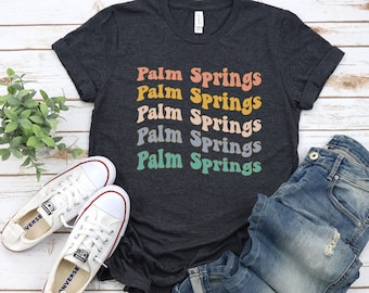 Palm Springs T-Shirt: Unisex California Graphic Tee