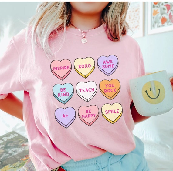 Cute Love Heart Sweatshirt Valentines Sweatshirt Valentine -  Norway