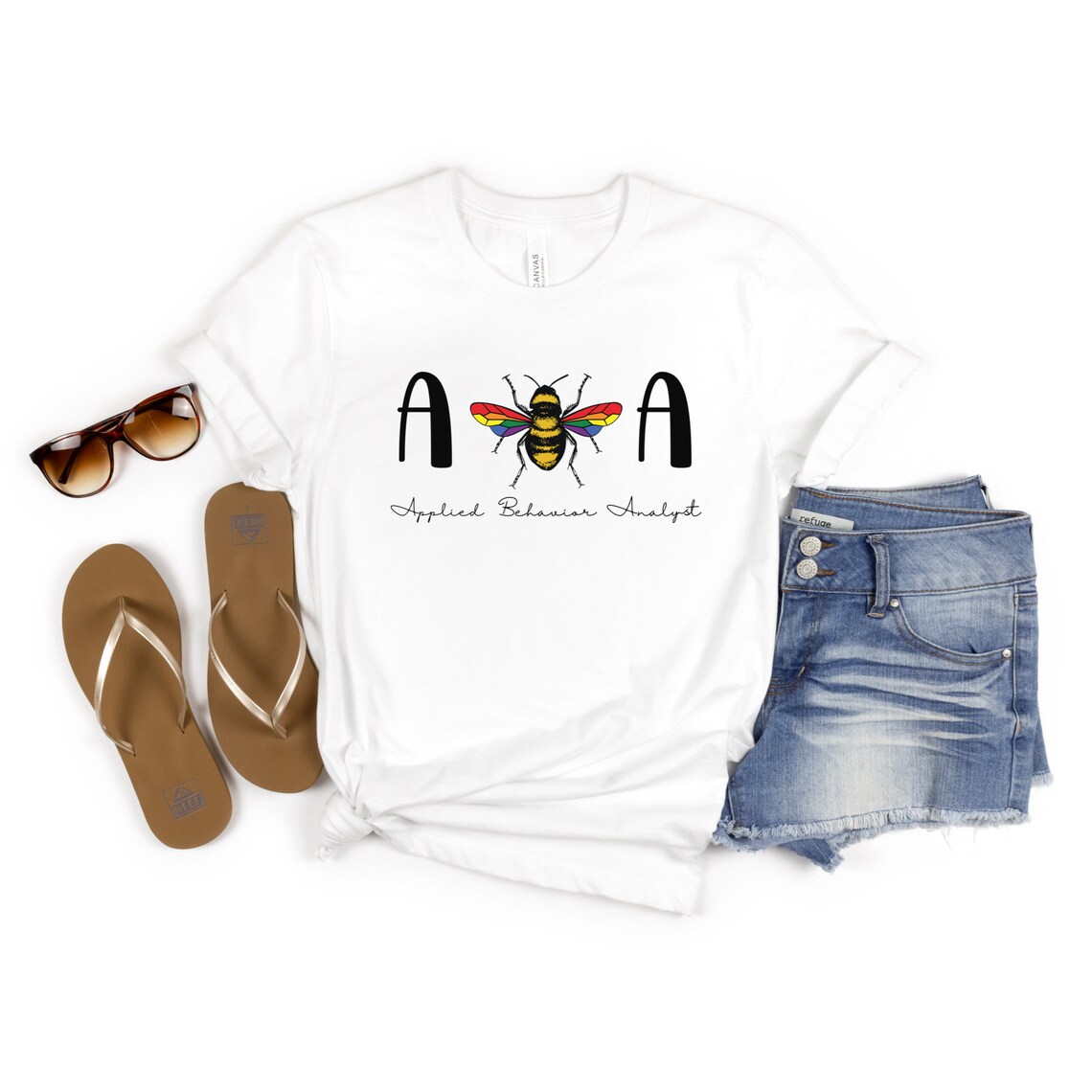 ABA Shirt Applied Behavior Technician Aba Therapy Shirt Etsy