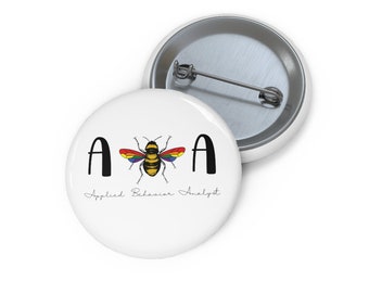 ABA Gift, ABA Pin, Applied Behavior Analyst, Aba Therapy Gift, Behavior Analyst Gifts