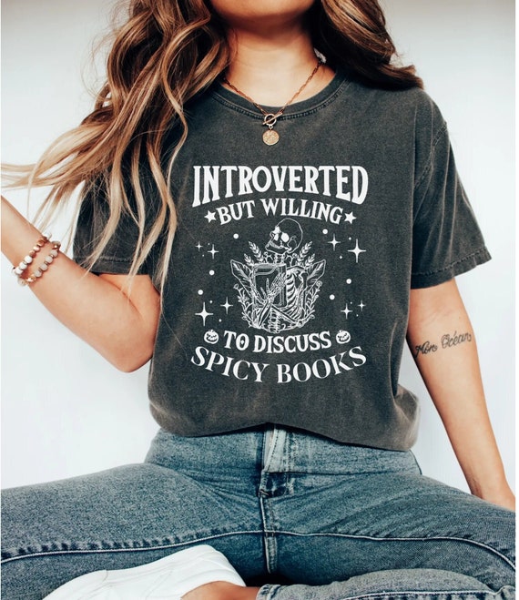 Dark Romance Reader Shirt, Probably Reading Smut, Booktok Tshirt, Smut Reader Shirt, Romance Reader Bookish Spicy Book Lover