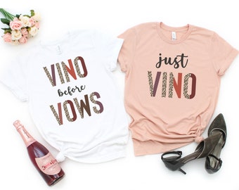 Vino Before Vows Tee - Etsy