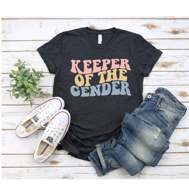 Keeper of the Gender Shirt Gender Reveal Party Shirts Team Etsy
