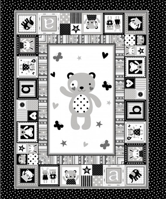 TINY TOTS by Michael Miller 100/% cotton panels puppy or cat