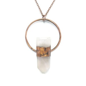 Rose Quartz Necklace | Rose Quartz Pendant | Rose Quartz Jewelry | Raw Rose Quartz Necklace | Rose Quartz Point Necklace | Crystal Necklace