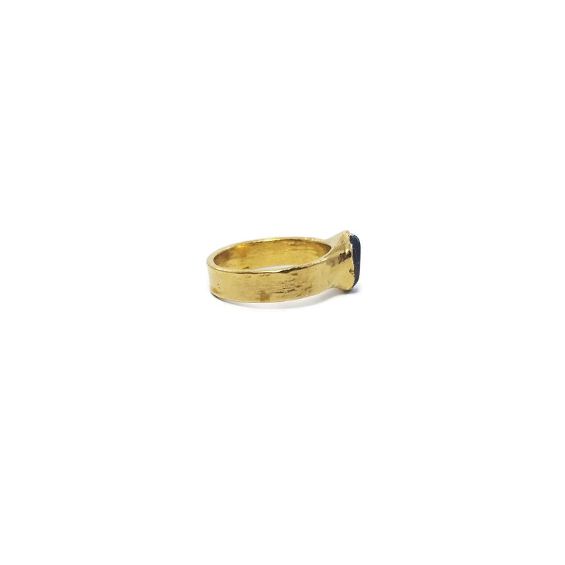 Mens Stone Ring Gold Garnet Ring January Birthstone Ring Raw Garnet Ring Garnet Ring Garnet Birthstone Ring Mens Garnet Ring