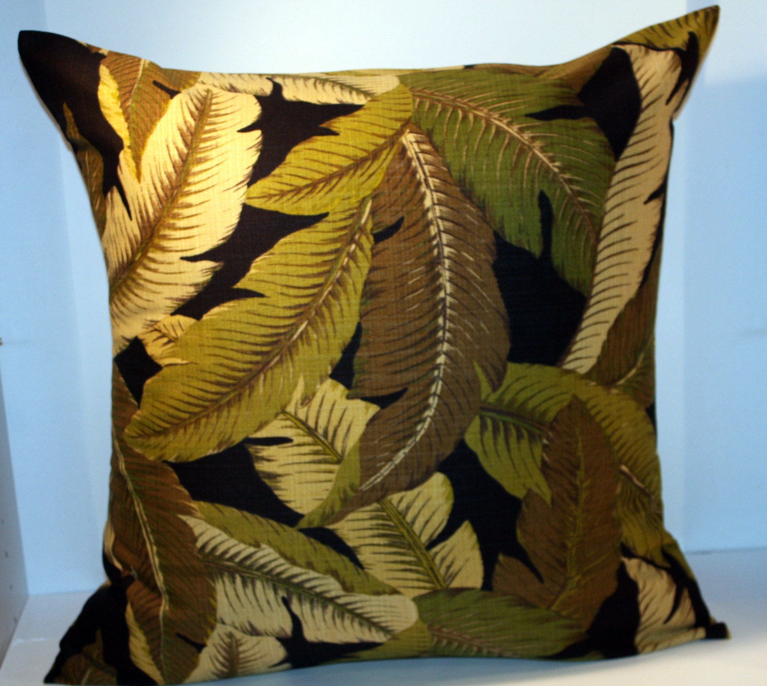 Tommy Bahama 24 Indoor / Outdoor Pillow Covers Swaying Palms Coal