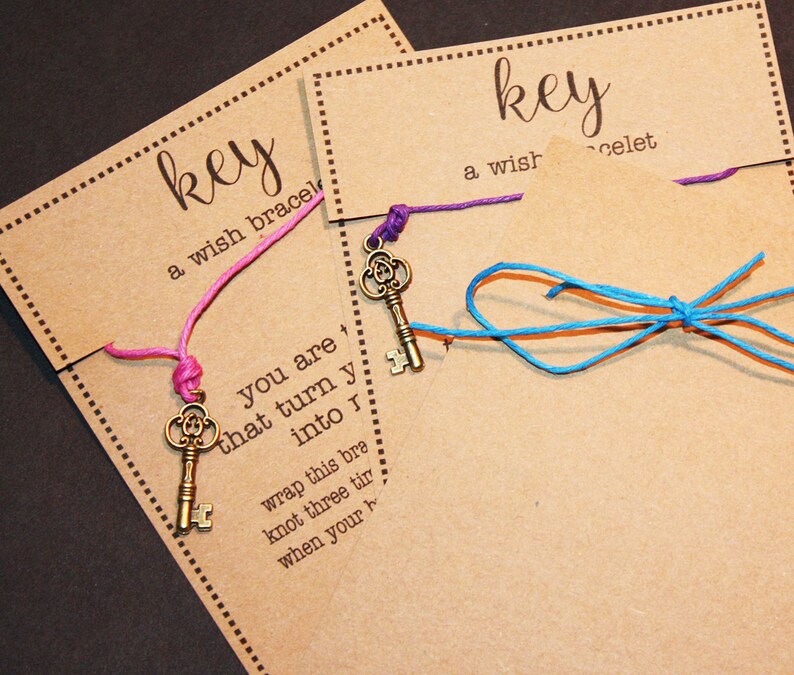 Wish Bracelet A Little Wish For A Baker Costume Jewellery Wish Card Gift