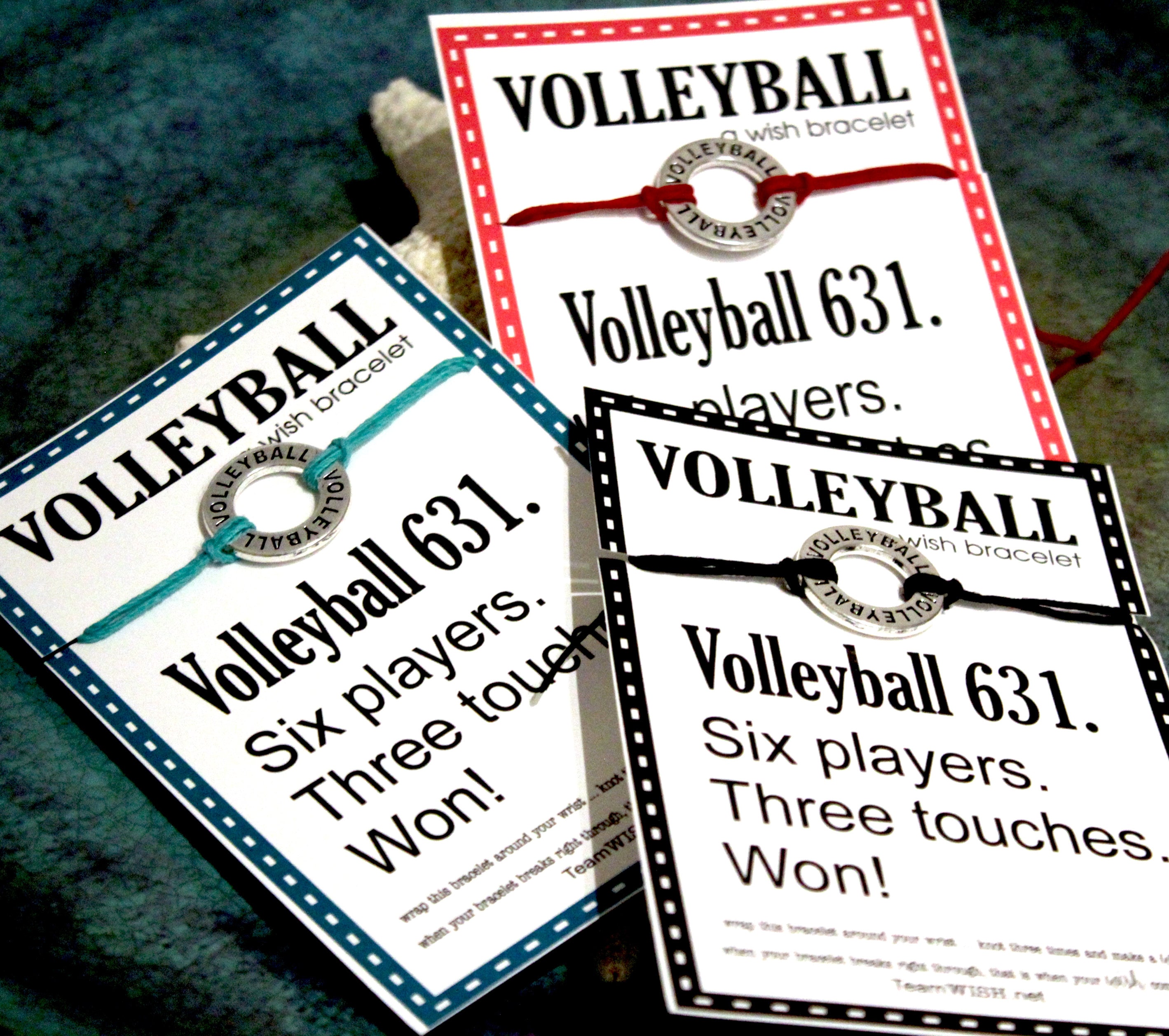 LIMITED INVENTORY 12 Volleyball Team Wish Bracelets Etsy