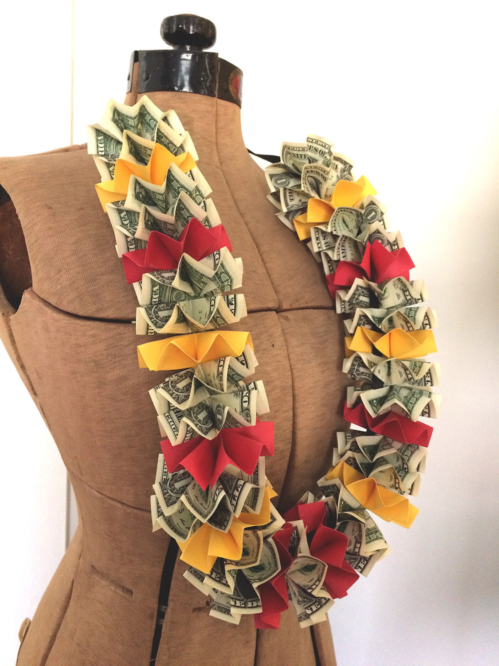 Money Lei for Graduation Gift Longer 25 Dollars Etsy