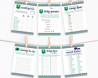 Giochi di golf per baby shower: 16 attività stampabili (download immediato)