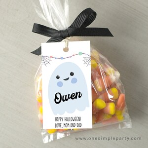 EDITIERBARE Halloween Blue Ghost Boo Korb Tag - Boo Tags - Boo Korb - Halloween Korb Tag - Halloween Geschenkanhänger - DIGITAL DESIGN