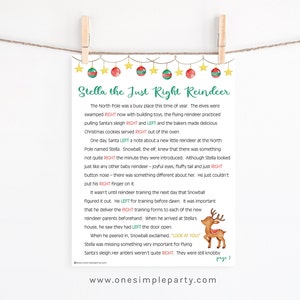 Christmas Left Right Game Christmas Game Gift Exchange Game Christmas Party Pass the Gift Game TWO Games INSTANT DOWNLOAD image 3