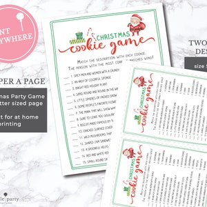 11 Printable Christmas Games Christmas Party Game Bundle Christmas Family Games Christmas Activity Holiday Party INSTANT DOWNLOAD image 4