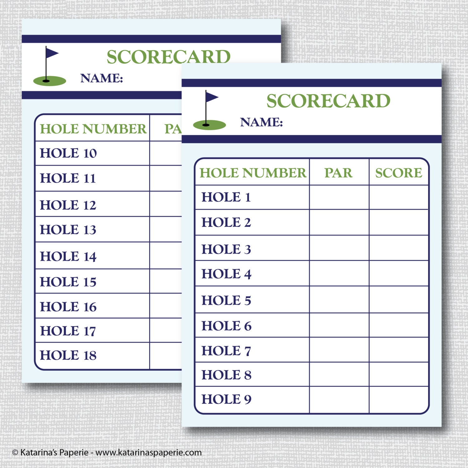instant-download-golf-score-card-golf-party-golf-baby-etsy