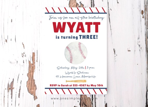 Baseball Sport Themed Invitations Sports Ticket Invitation Baby Boy
