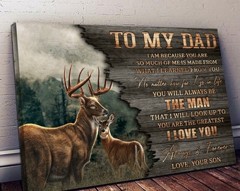 I Look Up To You Dad Etsy
