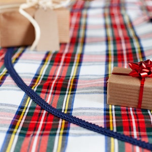 Preston Tartan Plaid Christmas Tree Skirt