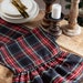 see more listings in the Plaid table linen section