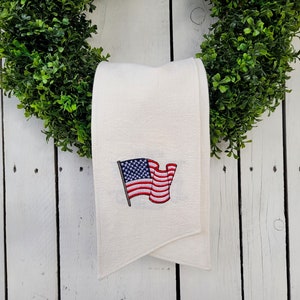 American flag wreath sash, 4th of July wreath sash, door wreath sash, door decor