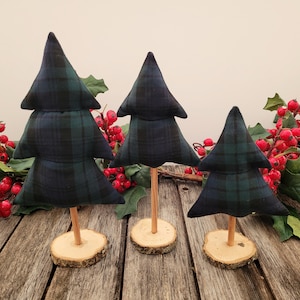 Black watch Christmas tree ornaments