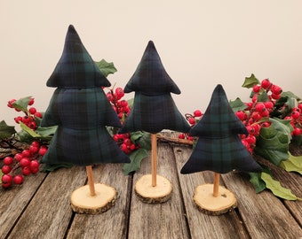 Black watch Christmas tree ornaments