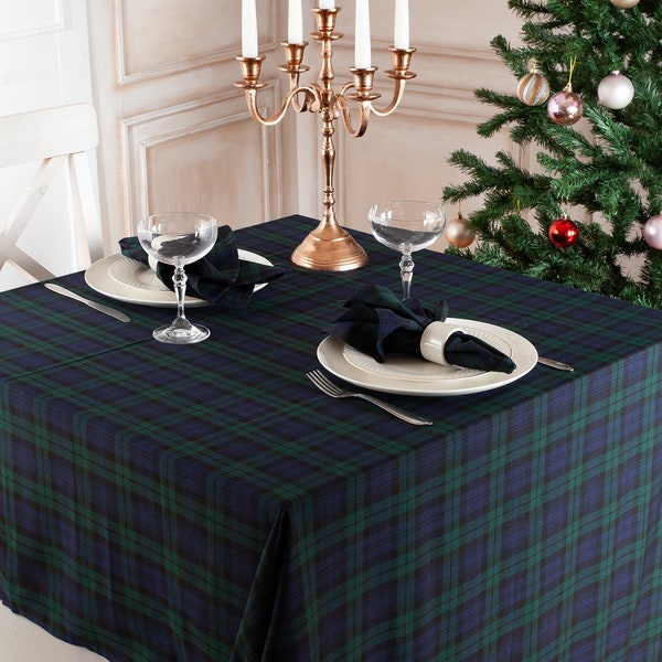 Blackwatch geruit tafelkleed