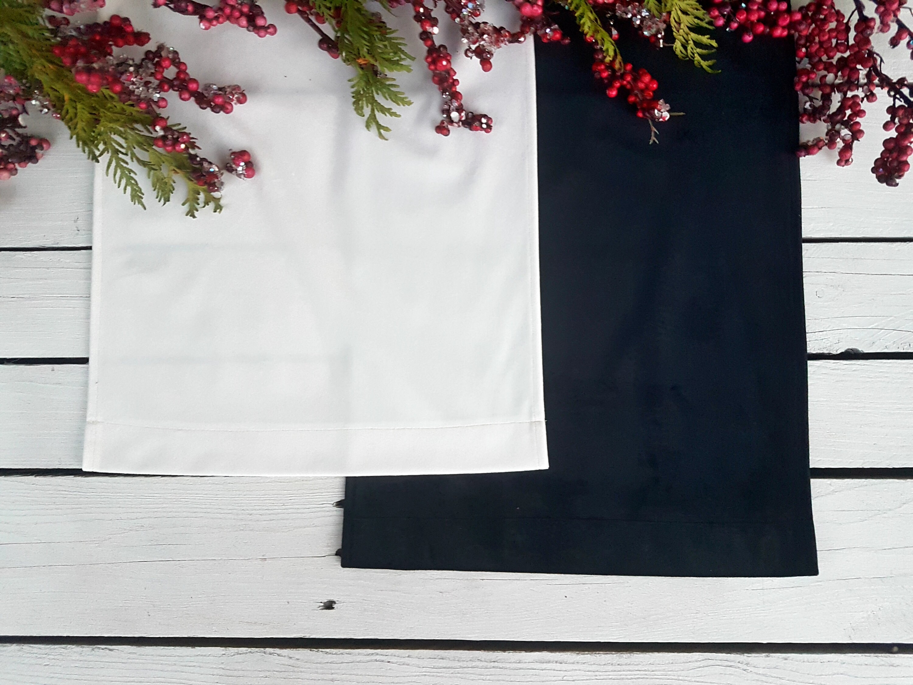 Black Velvet Table Runner Black Table Runner Christmas Table Etsy