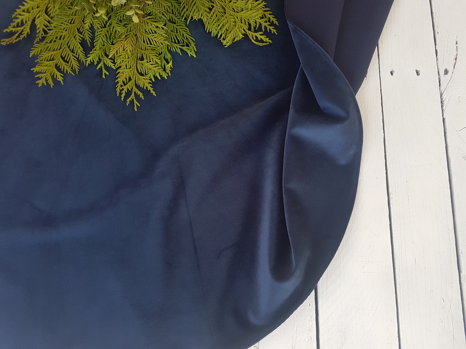 Navy Tree Skirt 