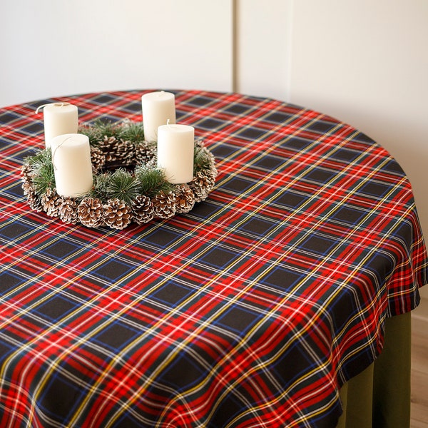 Spalding Crest Tablecloth - Black Style