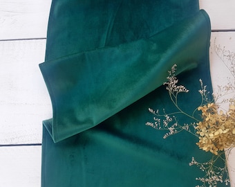 Green velvet table runner,emerald green table runner