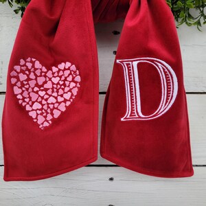 Valentines Wreath Sash, Door Wreath Sash, Personalized Wreath Sash - Etsy