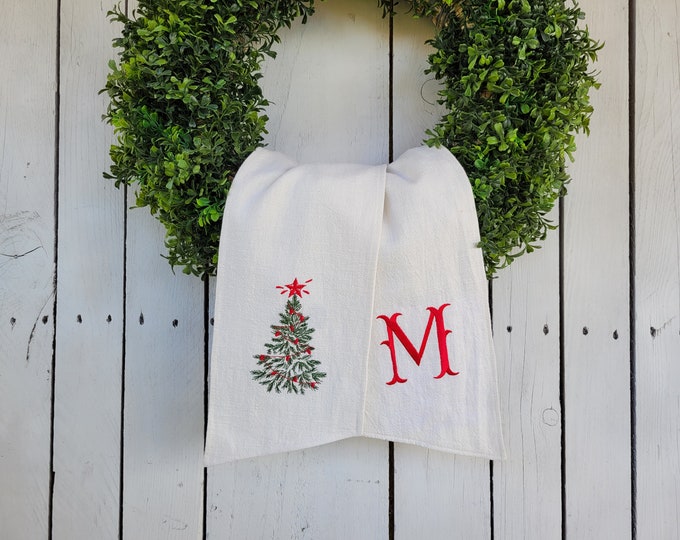 Christmas Tartan Plaid Wreath Sash With Monogram, Wreath Bow, Monogram ...