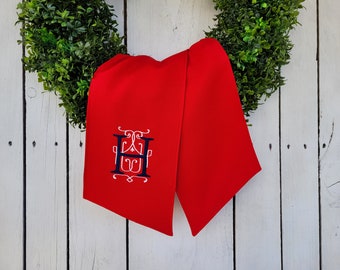 Fascia con corona monogramma, fascia con corona rossa, fascia con corona patriottica