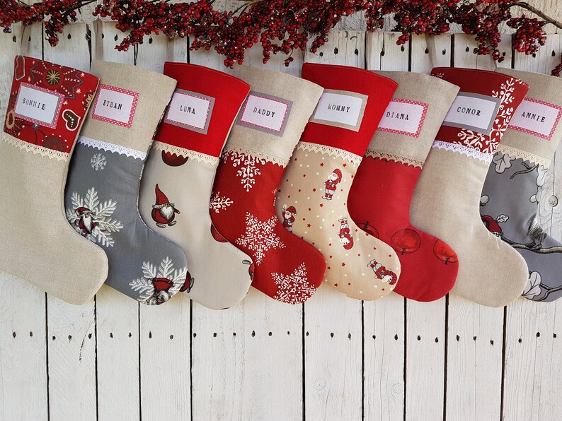 Cute Family Christmas Stockings 