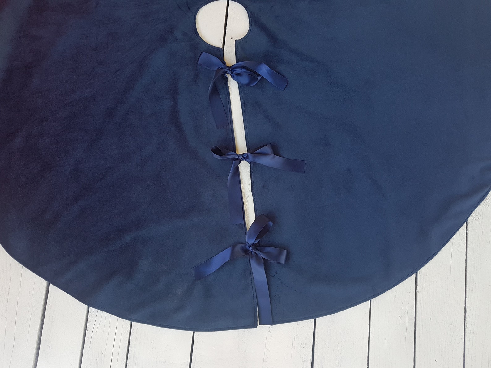 Navy Tree Skirt 