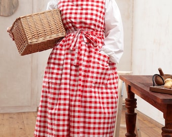 アトリエGG Dress apron(tartancheck) 16 アトリエGG Dress