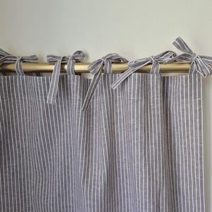 Gestreepte gordijnen, ideaal voor kleine badkamerramen, keukengordijnen, hal- en deurgordijnen, lichtfilterende hoofddoeken