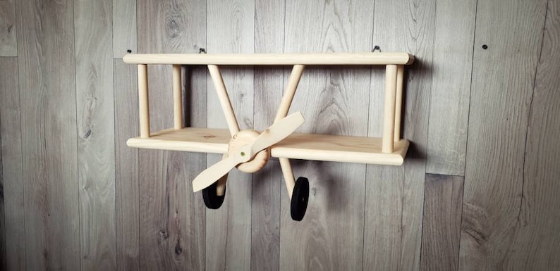 DIY Medium Airplane Shelf Airplane Shelf Kit DIY Airplane Decor Airplane Decor Build Your Own Airplane Shelf DIY Airplane Kit